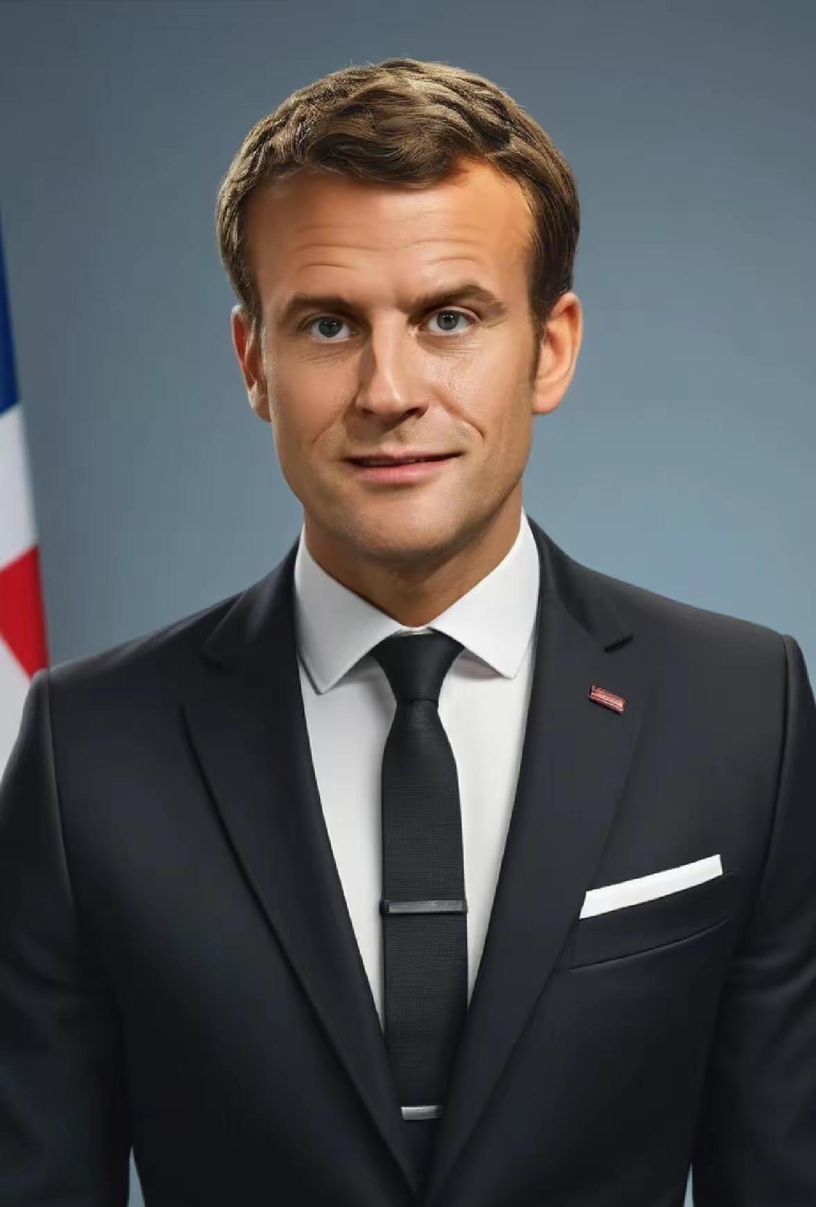 这回算是彻底不装了。​马克龙在爱丽舍宫，当着满屋子大使的面，直接把桌子给掀