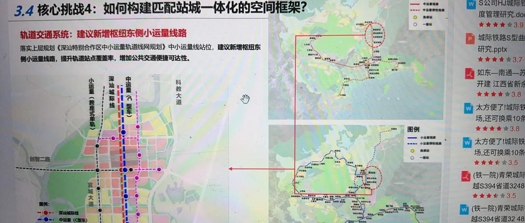 深汕地铁？深汕特别合作区轨道交通规划：中运量+小运量。中运量为轻轨C型车，小运