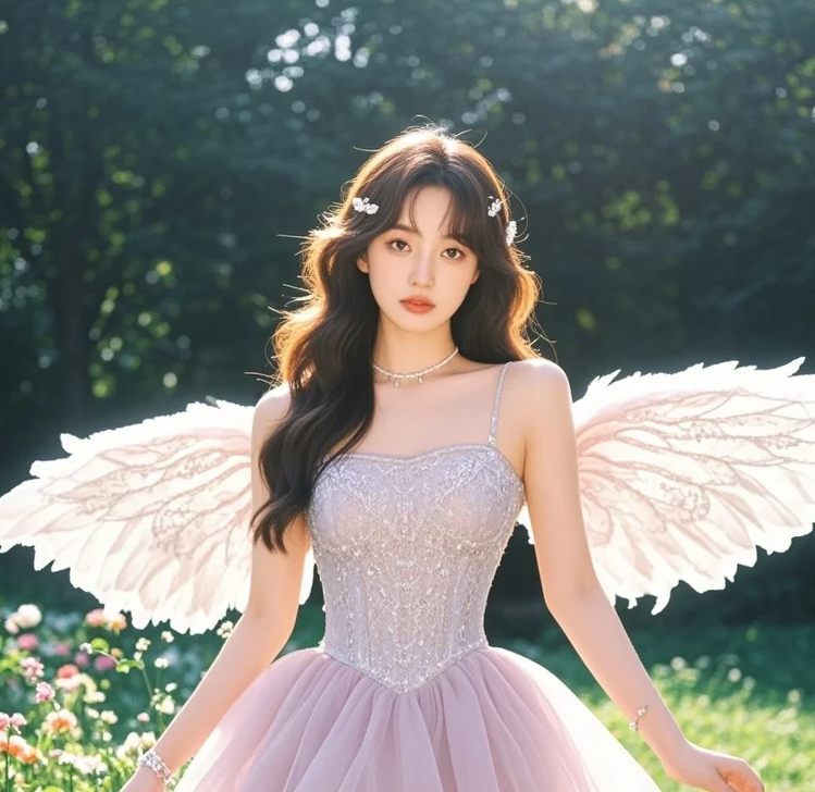 她走过的地方，花开不败，四季如春