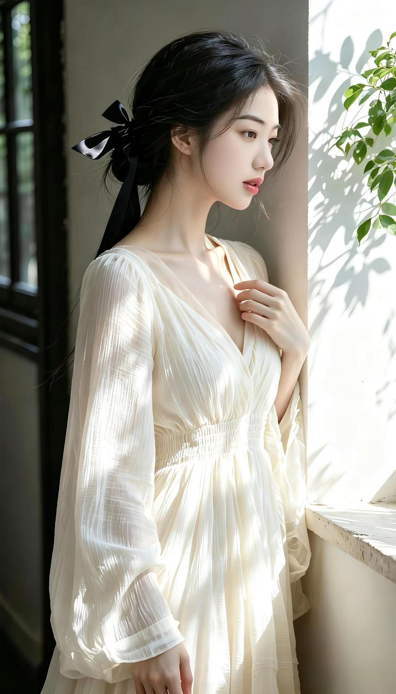 AI清冷光影写真ai创作