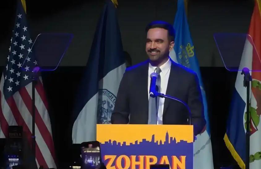 纽约房东慌了，特朗普被怼惨，新市长干翻了资本游戏。马姆达尼当选纽约市长后直接宣