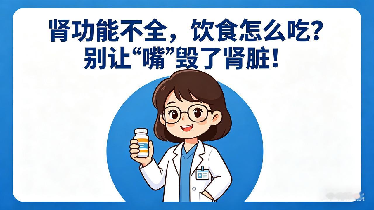 肾功能不全患者如何饮食?肾功能不全，饮食怎么吃？别让“嘴”毁了肾脏！被