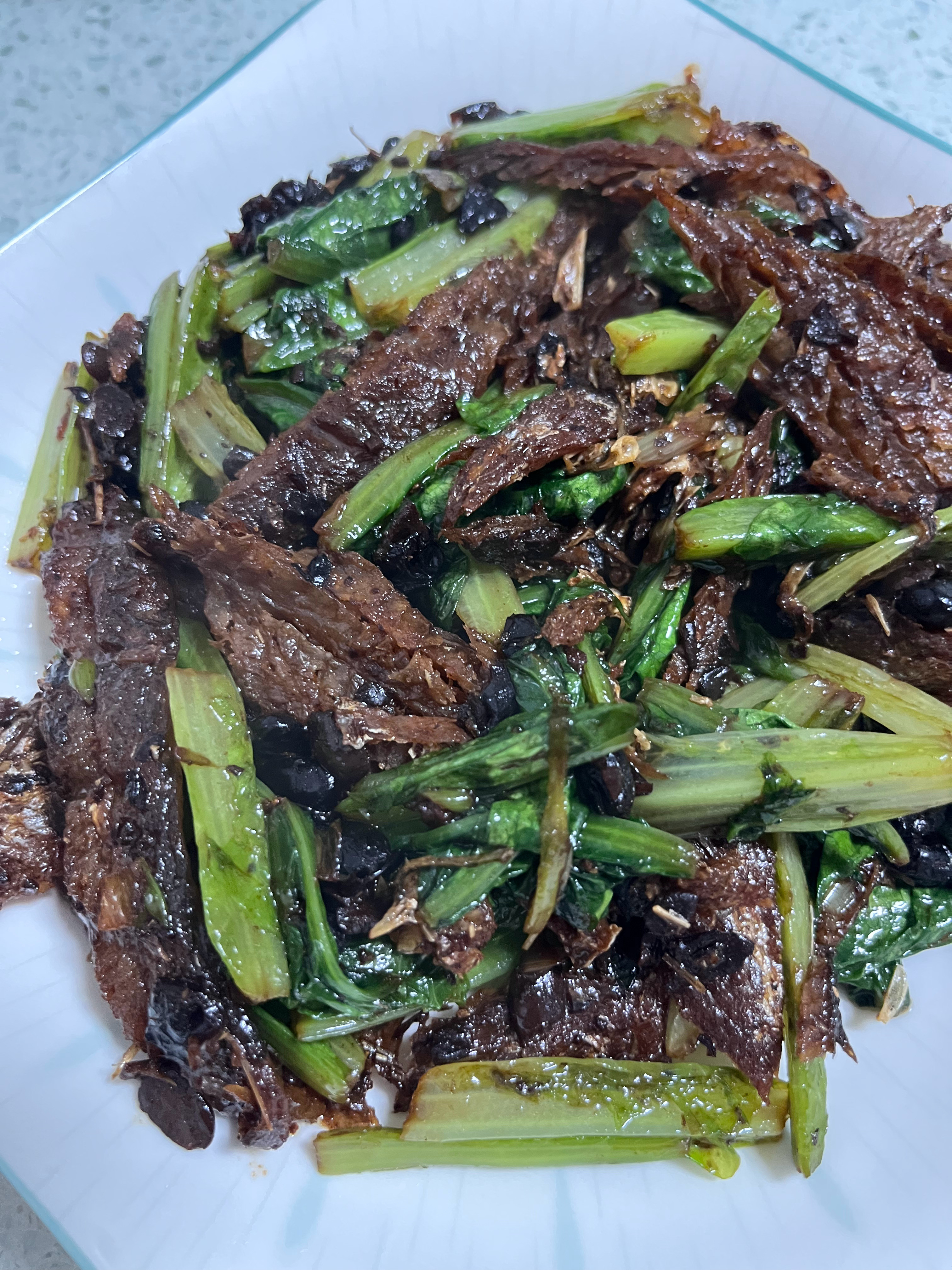 又是我和儿子的二人晚餐～粉丝丸子汤真好喝，这天喝点汤暖和～