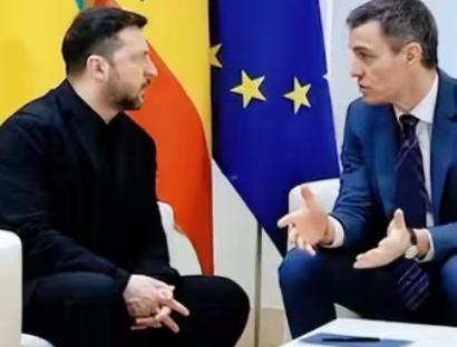 西班牙真是够实在的，泽连斯基刚刚踏进西班牙的首都，西班牙首相就果断的决定，再追加