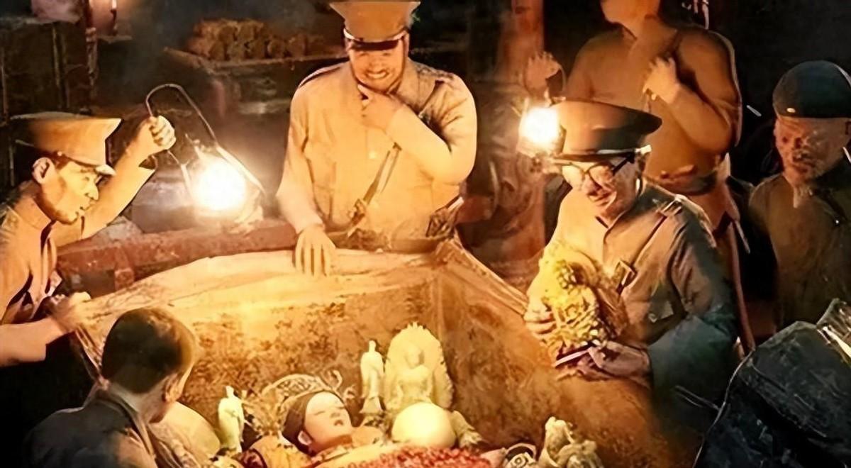 1928年孙殿英的士兵侮辱慈禧太后遗体，为什么她的尸体后来竟然长出了大量白色毛发