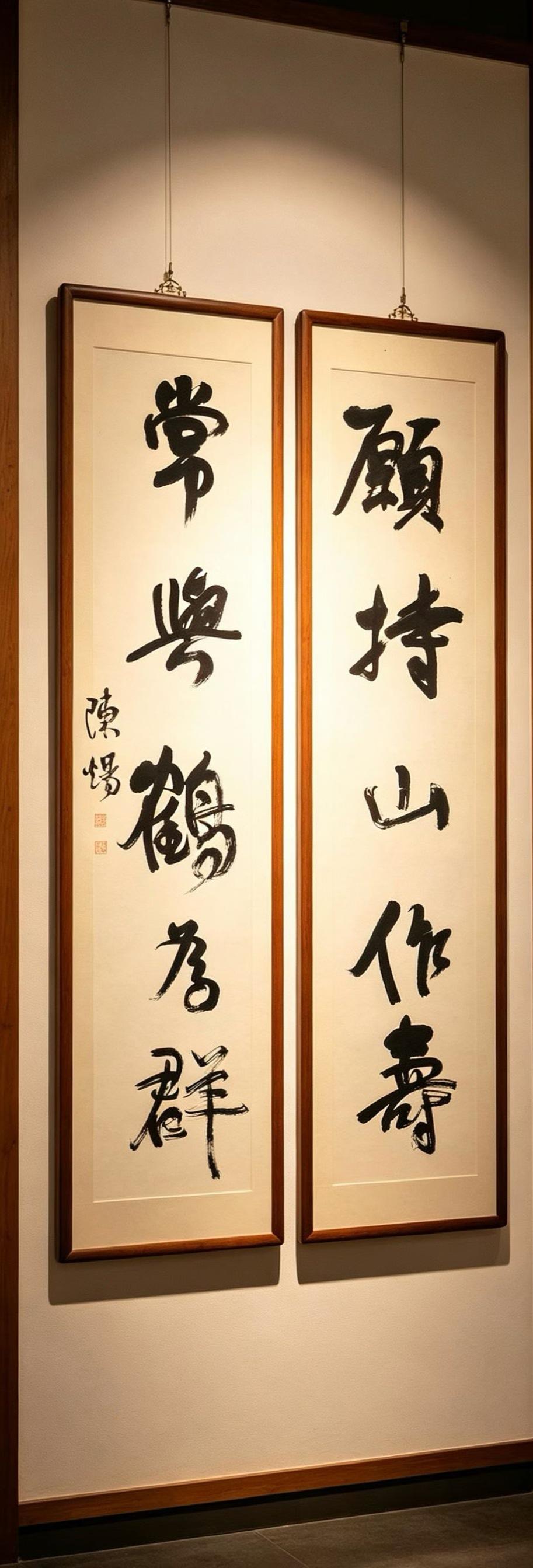 行草书对联赏评，你看怎么样？