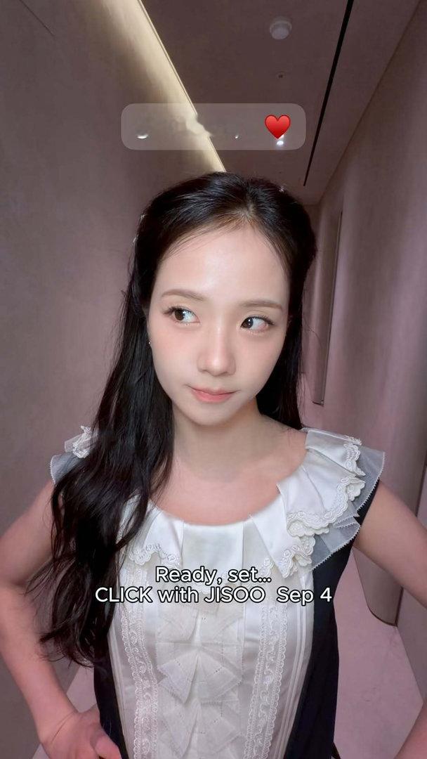 kimjisoo🧸Jisoo新歌金智秀新歌click来袭！！👊大家