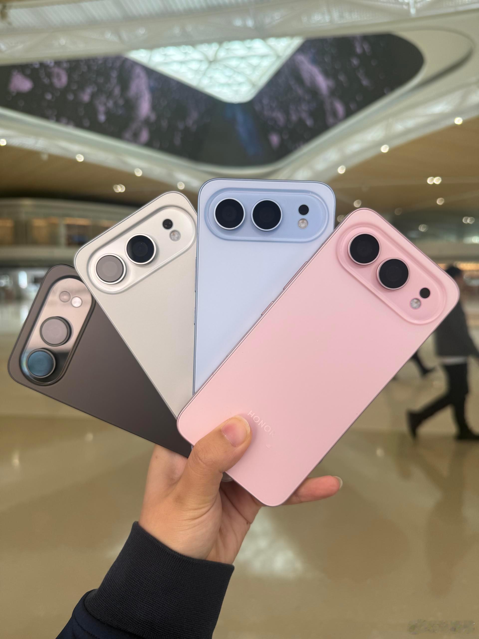 史上最强的荣耀数字系列荣耀500、荣耀500Pro各款配色一览，大家最喜欢哪款配