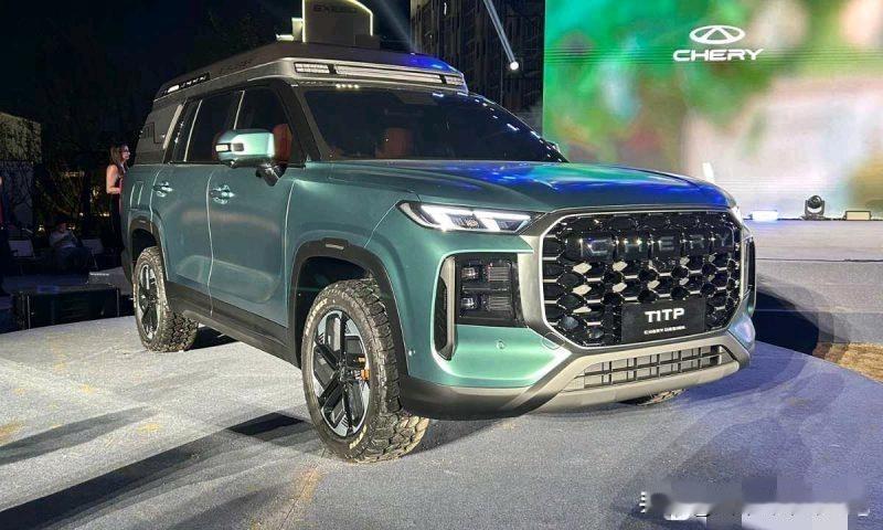 奇瑞国际部推出一款皮卡越野概念车，代号为T1TP。这款新车基于T1T（威麟R08