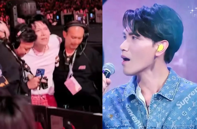 摔下舞台的杨宗纬走了不是准备演出去了也不是回家了，而是去医院接受治疗了。