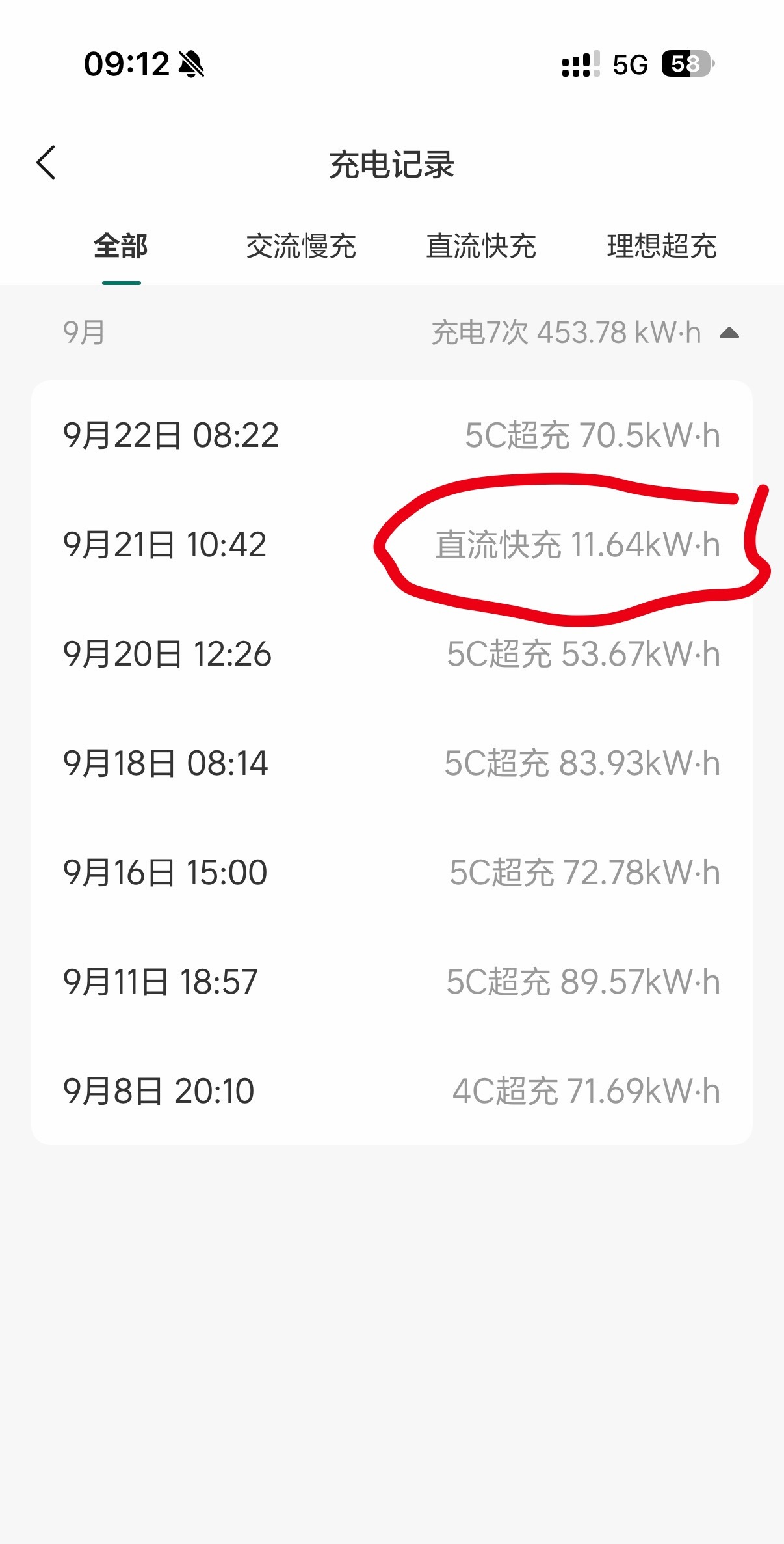 逼死强迫症🤦‍♂️昨儿5C桩别人在充，不得不充了下理想2C，就这样了。叫“2C