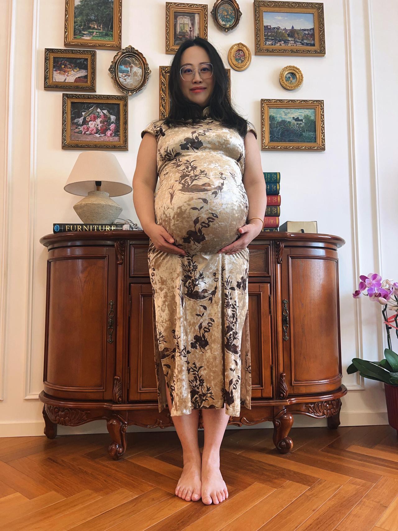 孕晚期｜今天中午刚去吃完海底捞明天要去做最后一次产检，医生上次说如果没有发动