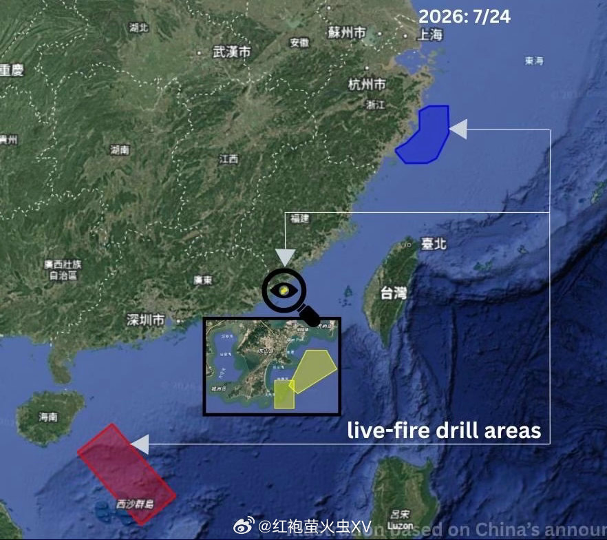 这些地方，实弹演习：