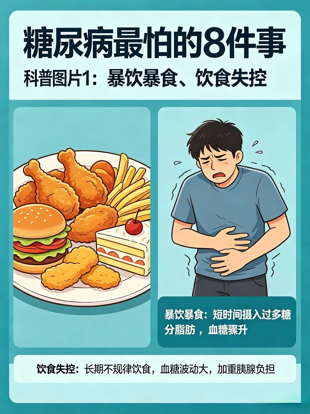 糖友最怕的8件事，一定要避开！