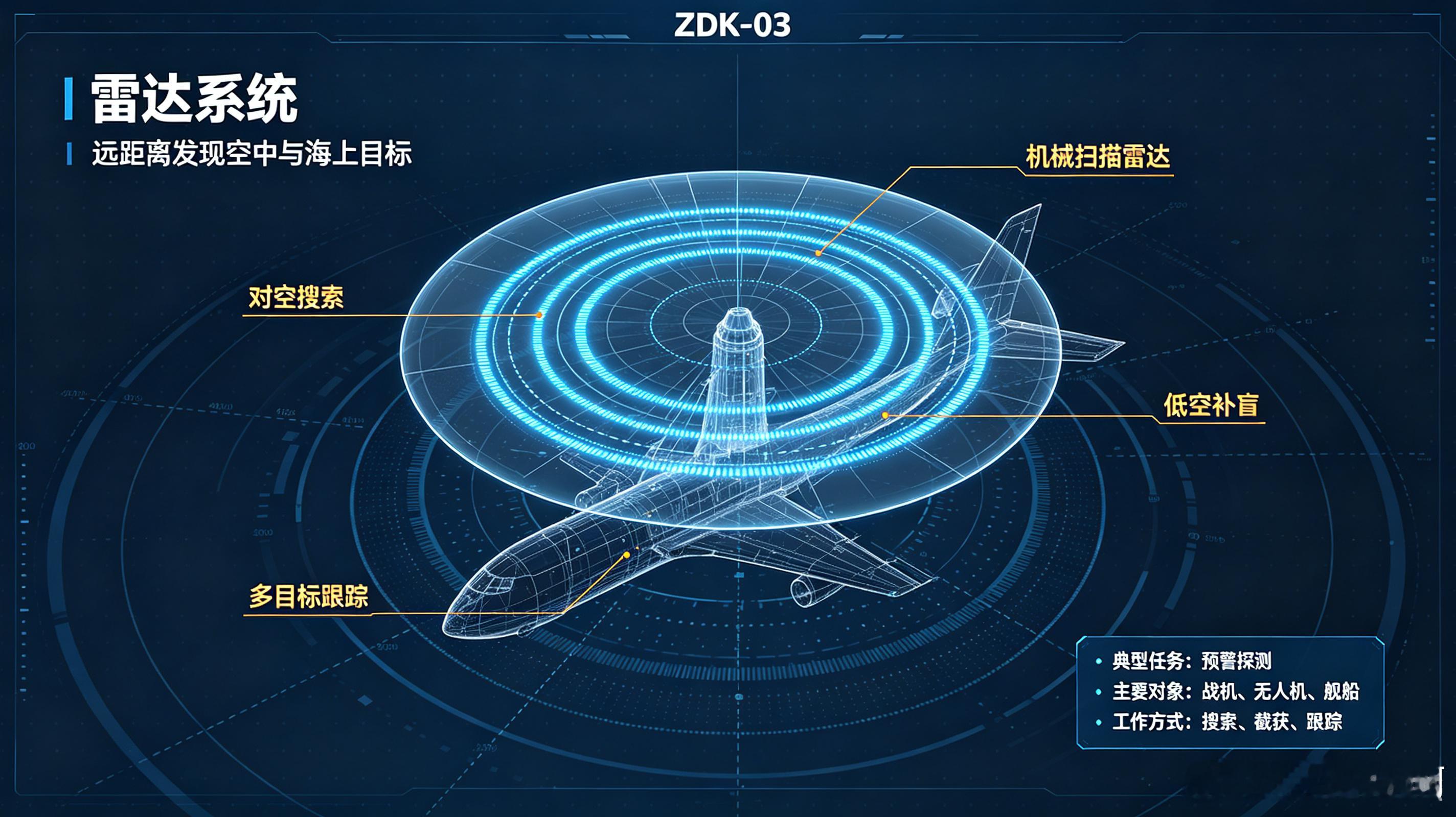 ZDK-03是中国专为巴基斯坦定制研发的中型外贸预警机，巴方共采购4架，主要配合JF-17“枭龙”战