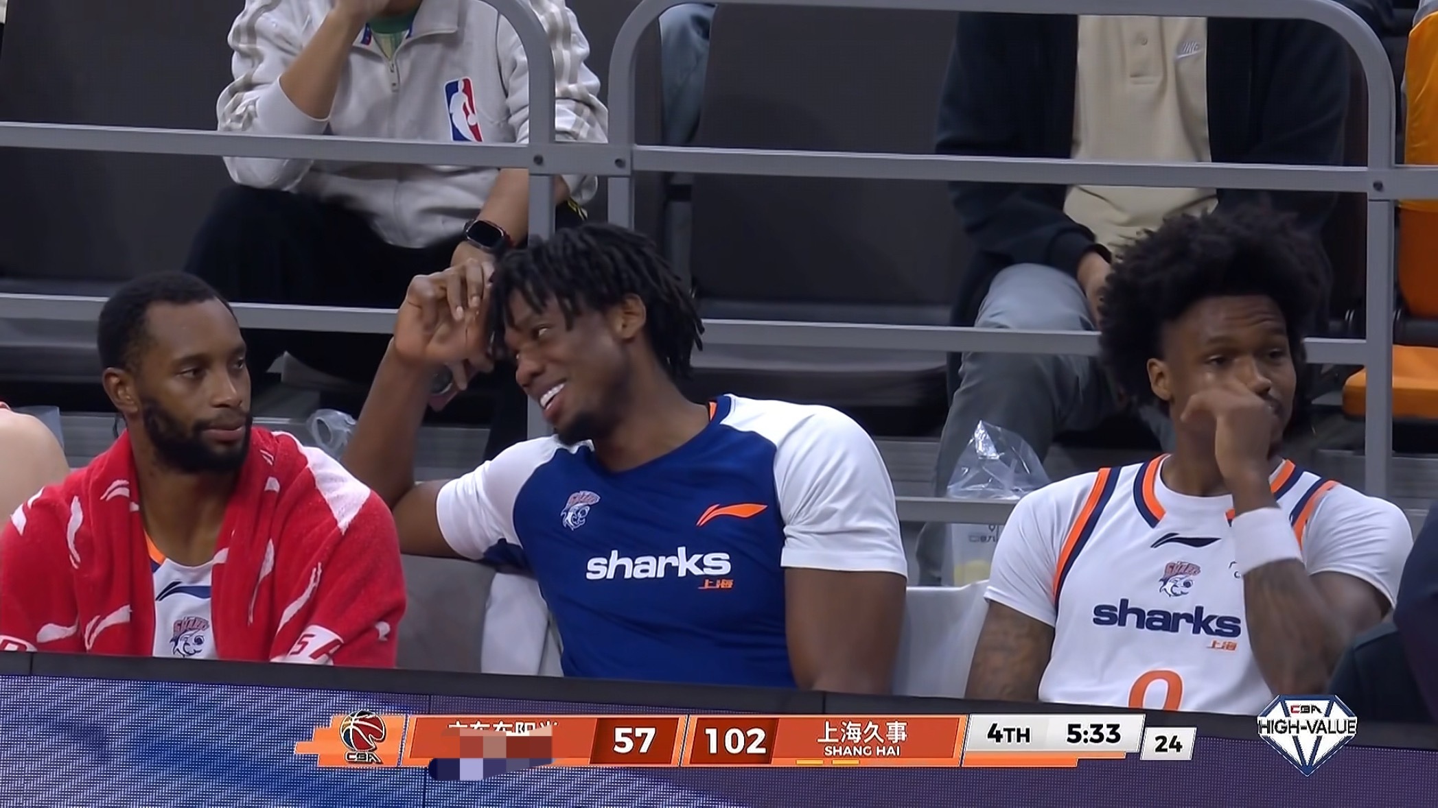 上海队你是要毁了xx吗上海久事大鲨鱼