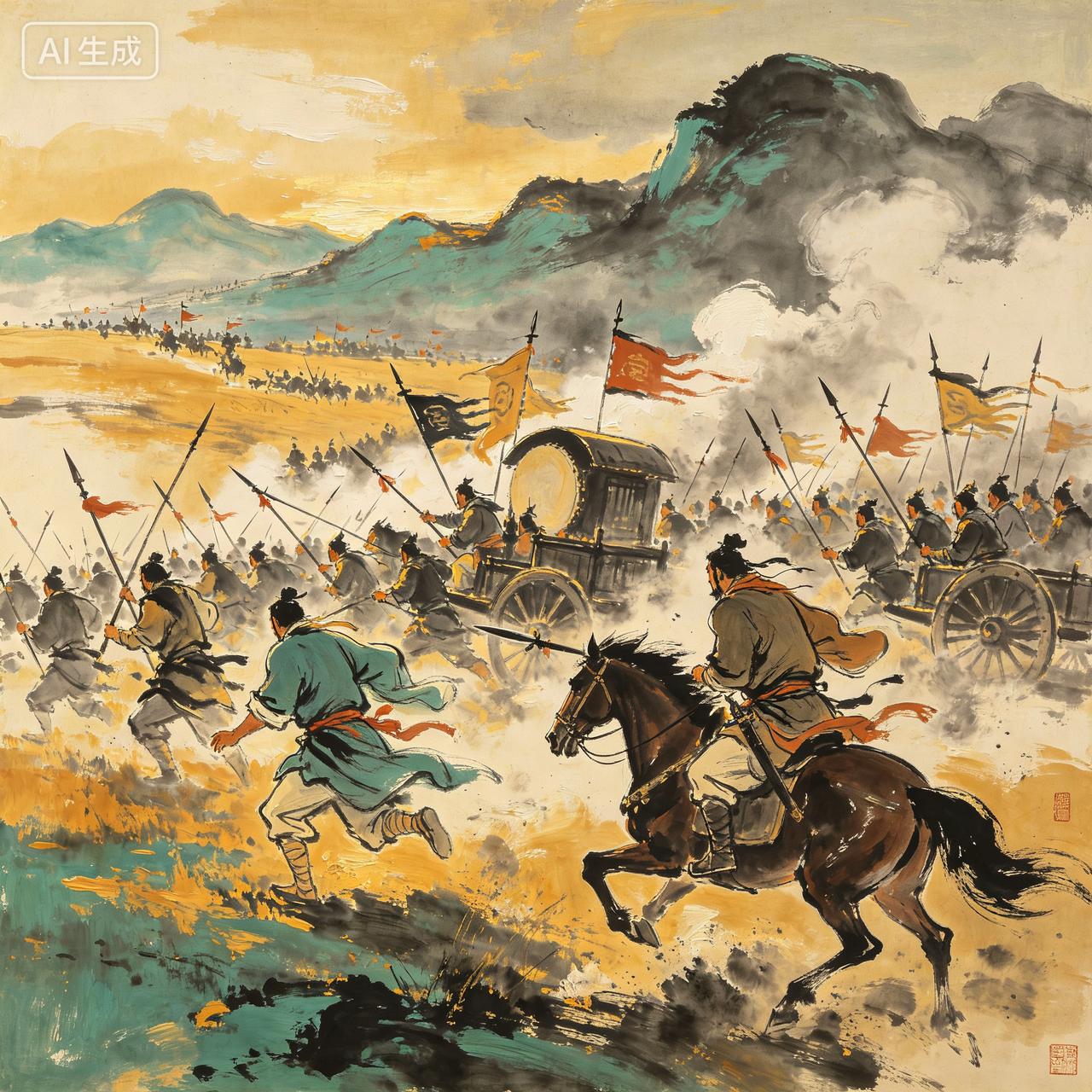 陈胜麾下的将领们3：田臧田臧，吴广副手。当周文一路义军被章邯率军打败后，荥