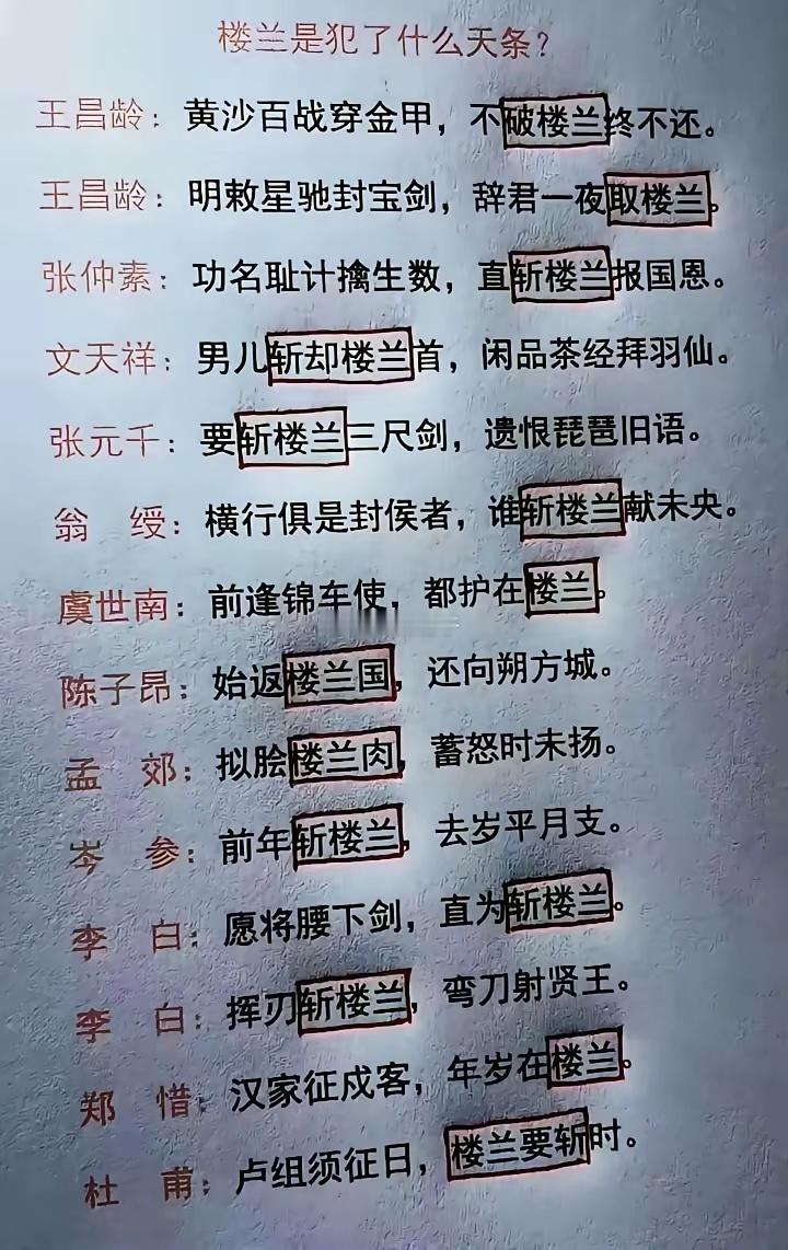 楼兰：军书十二卷，卷卷有爷名​​​