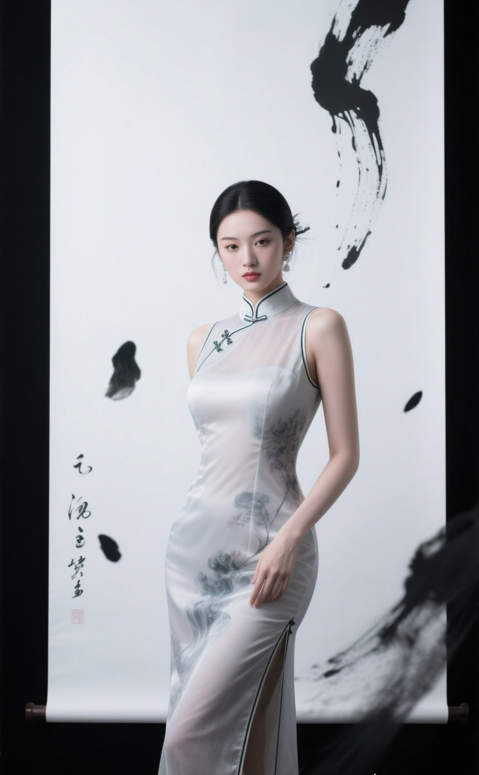 旗袍摇曳步，尽显女人味