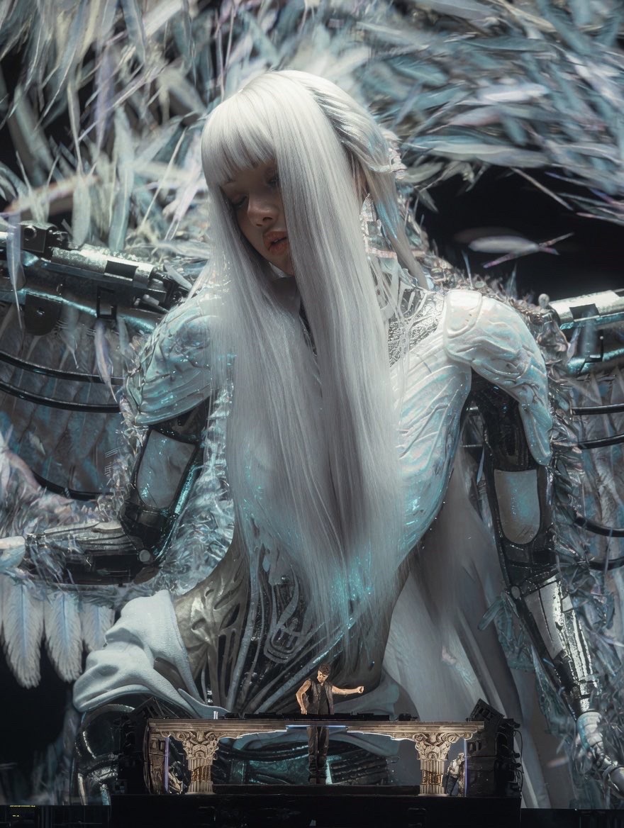 lisa｜BadAngelAnyma与Lisa合作的《BadAngel》在B