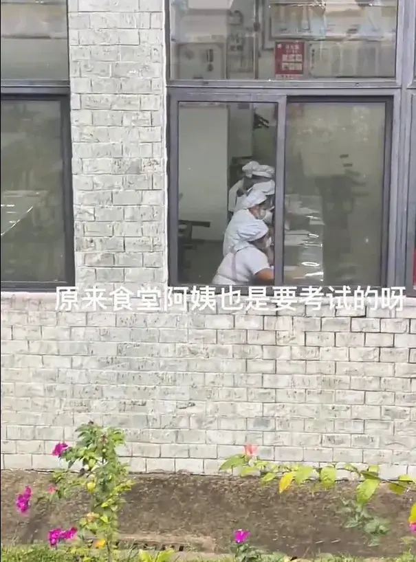 食堂阿姨考试，都是考什么？