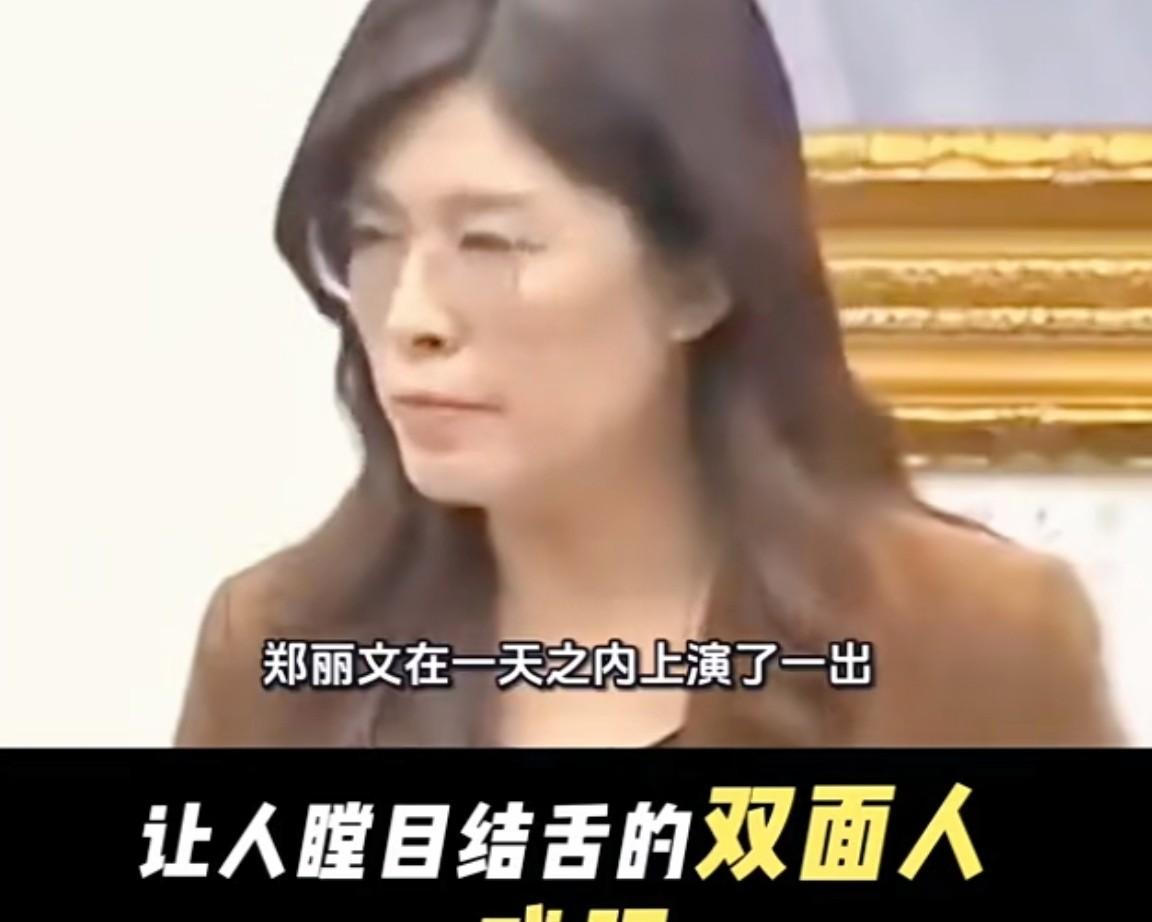 你总以为退一步海阔天空，结果呢？人家等你退第三步。郑丽文这次掀桌子，一点体面不