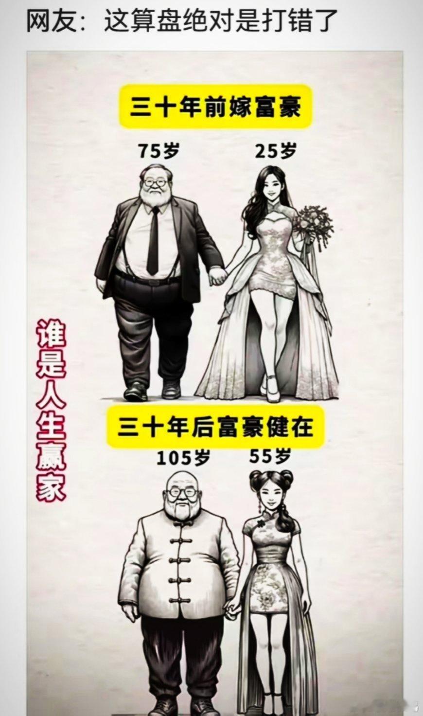谁是人生赢家？美女Or富豪​​​