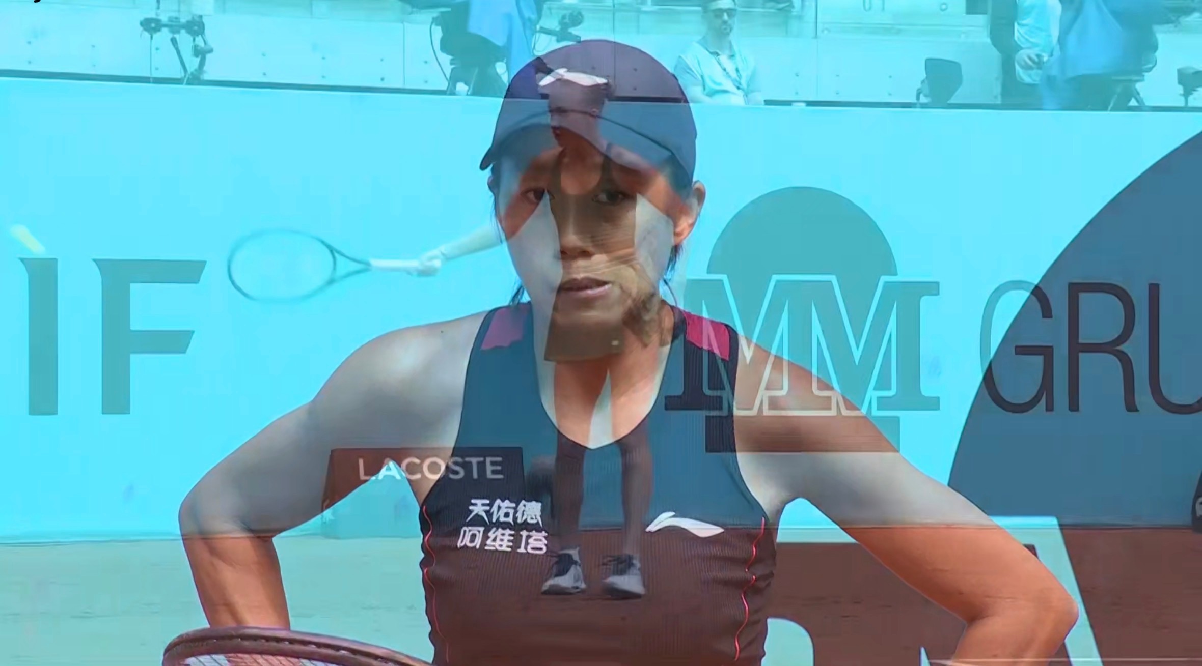 马德里赛第二轮，张帅3-6/1-6不敌波塔波娃，无缘32强。波塔波娃资格赛决胜轮