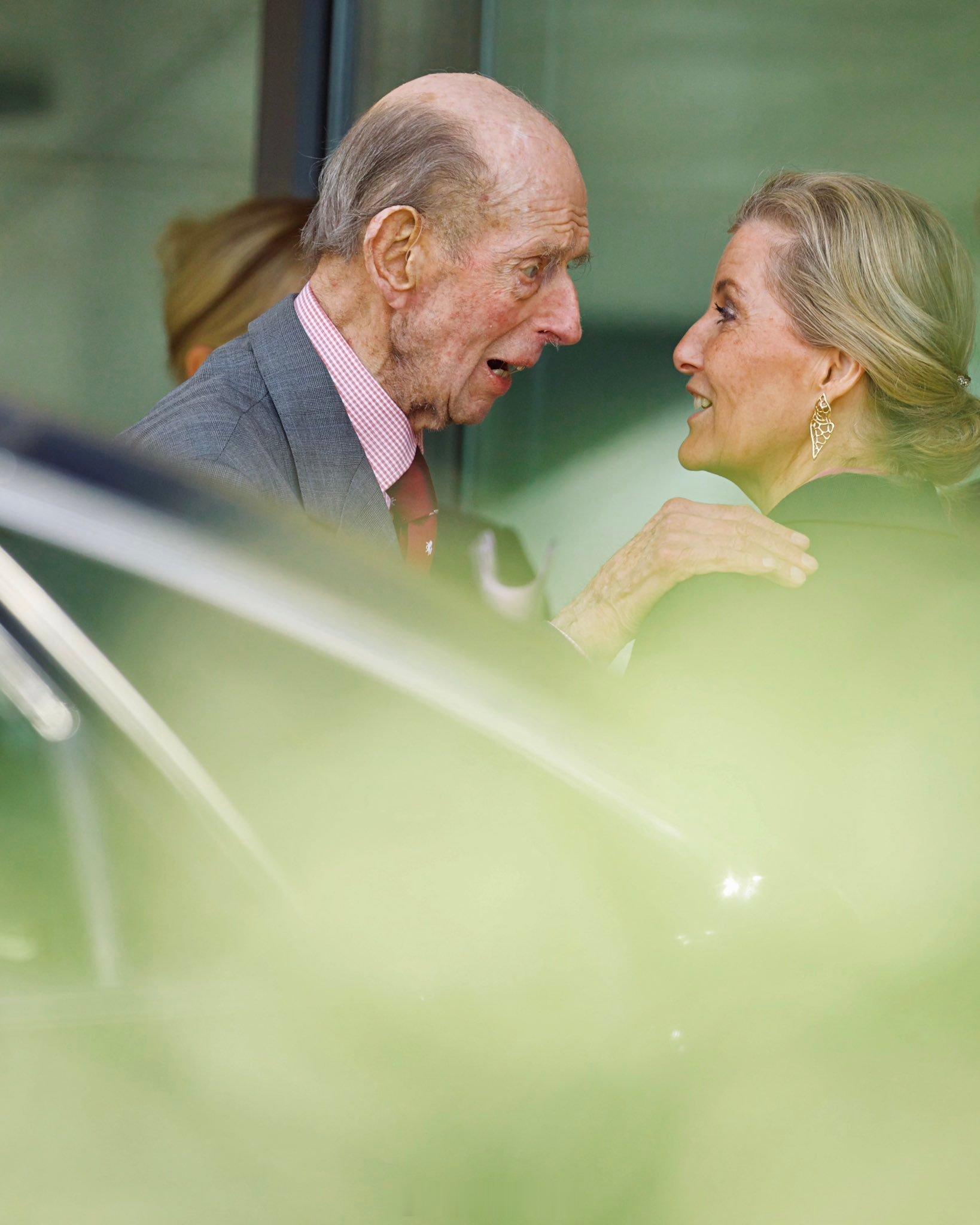 英国王室2026年1月28日，9️⃣0️⃣岁肯特公爵爱德华王子和他的堂外甥媳