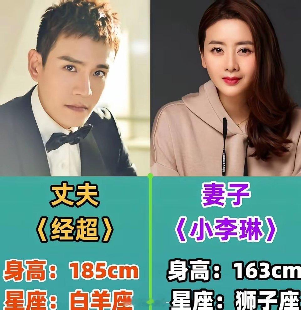 这几对对高颜值低调明星夫妻履历不靠热搜刷存在感，不拿感情博流量，把身高、年龄、星