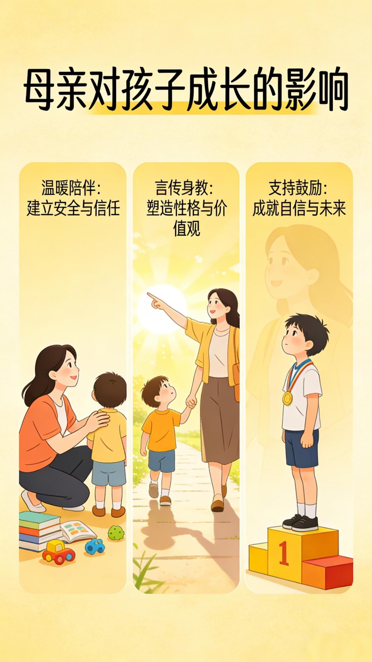 母亲对孩子的成长影响大吗?【母亲对孩子的成长影响有多大？】母亲，是孩子生命中最