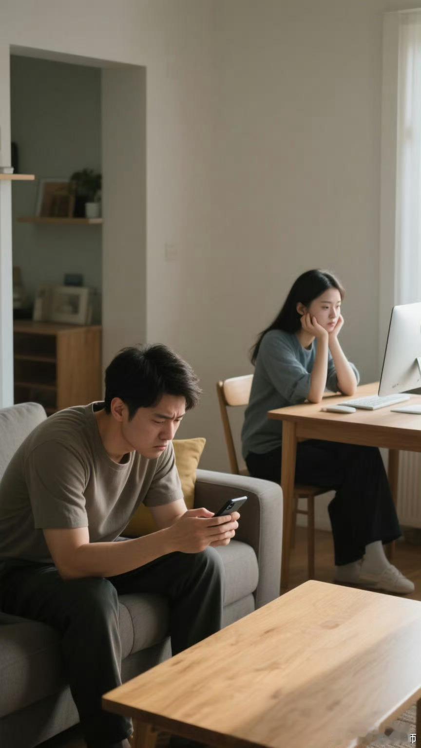 现实的婚姻在中国不知多少不离婚，分房睡，即使同床睡，你别沾着我，我也不挨着你，白