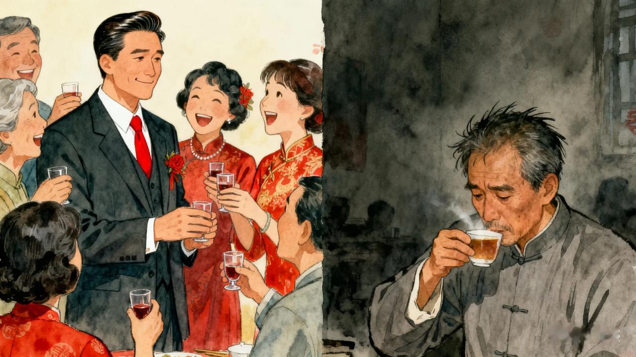 刘震云说：“别把亲戚看得太重，亲戚关系，其实都很庸俗，爷强则姑亲，父强