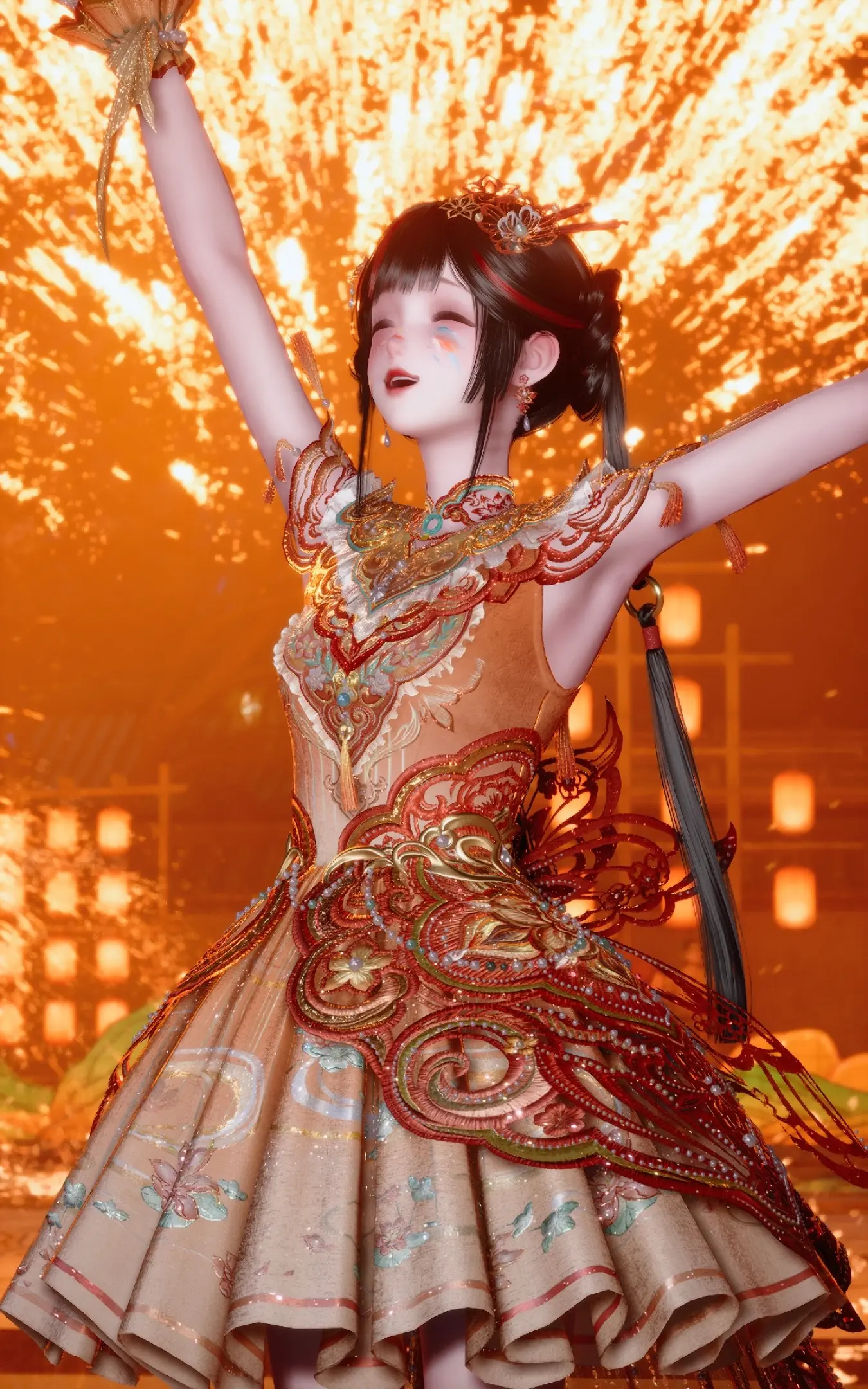 无限暖暖 壁纸 古风 摄影 女鹅