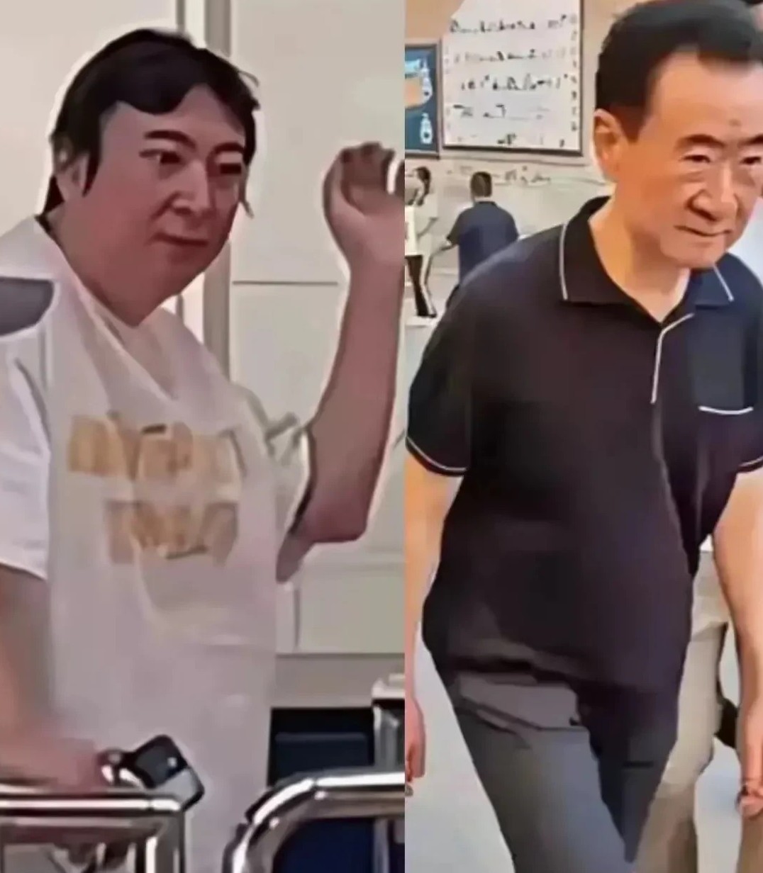 父子俩都变了型，老父亲为填补窟窿不断的变卖资产瘦得脱了相。儿子花天酒地不断的换