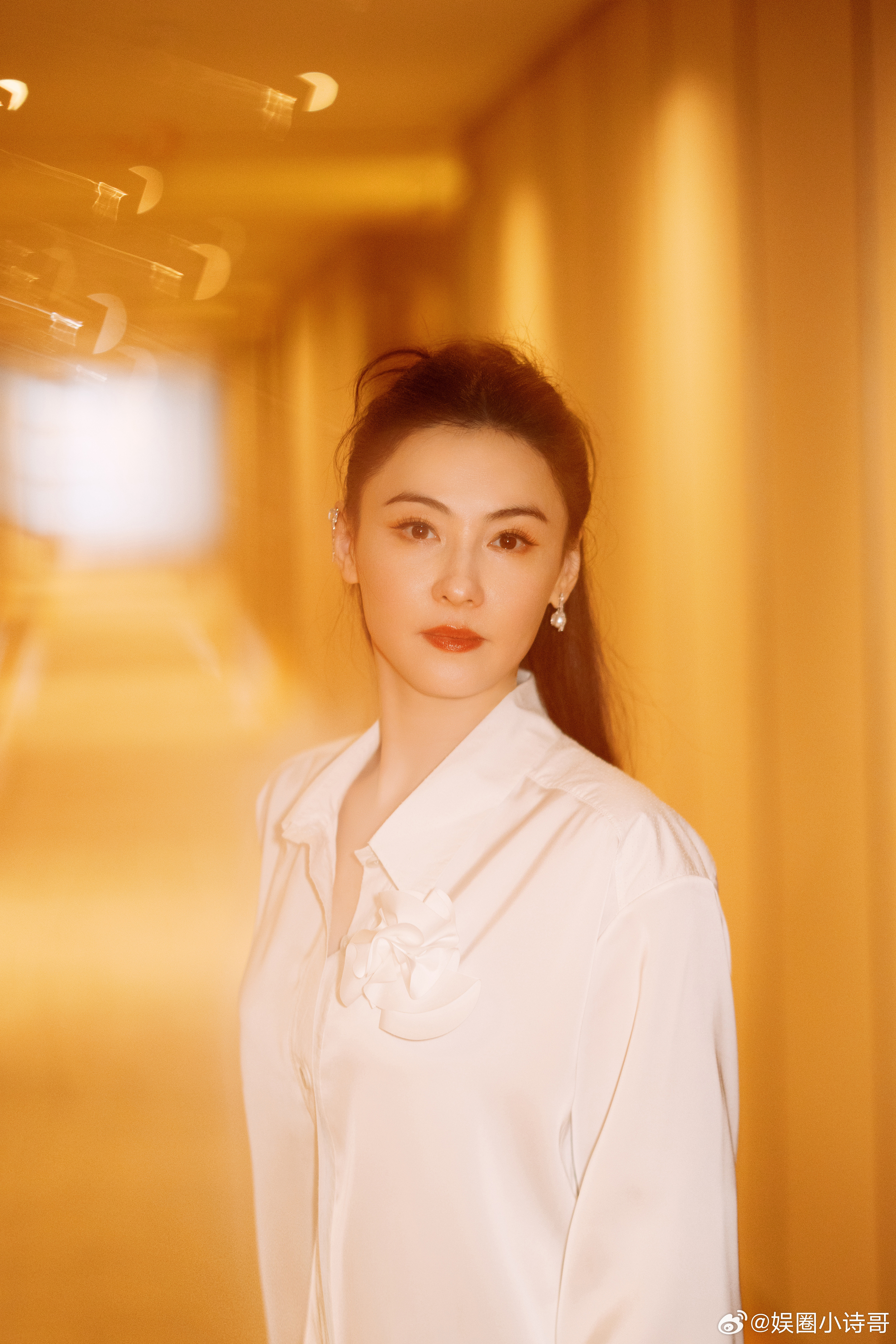 张柏芝｜一袭蓝色礼服​​​
