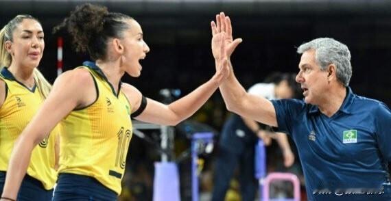 巴西🇧🇷女排主教练吉马良斯谈世俱杯上的“加比效应”——世界最佳。