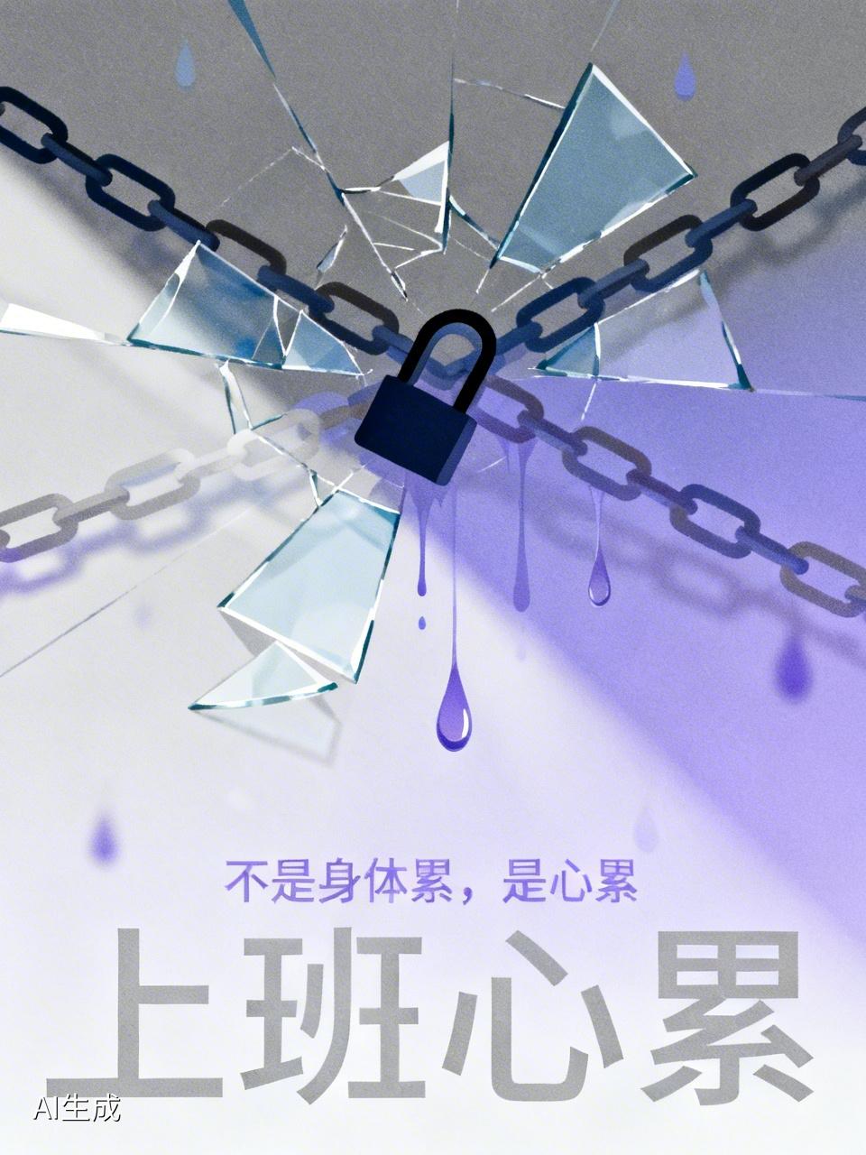 终于有人把上班的累说透了，不是身体累，是心累很多人都说上班累，但到底累在哪