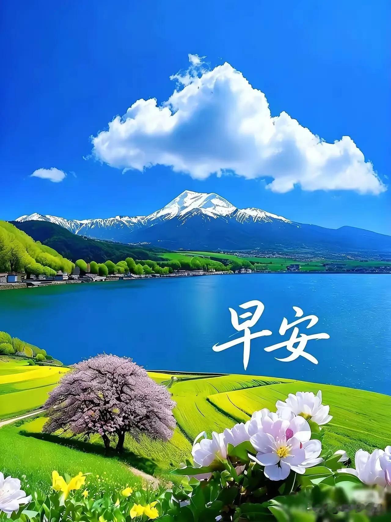 早安，记得好好吃早餐，照顾好自己，今天也要开心。