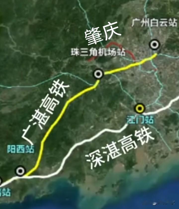 肇庆未来将有5条高铁，第3条即将通车！广湛高铁从广州出发，终至湛江，时速达3