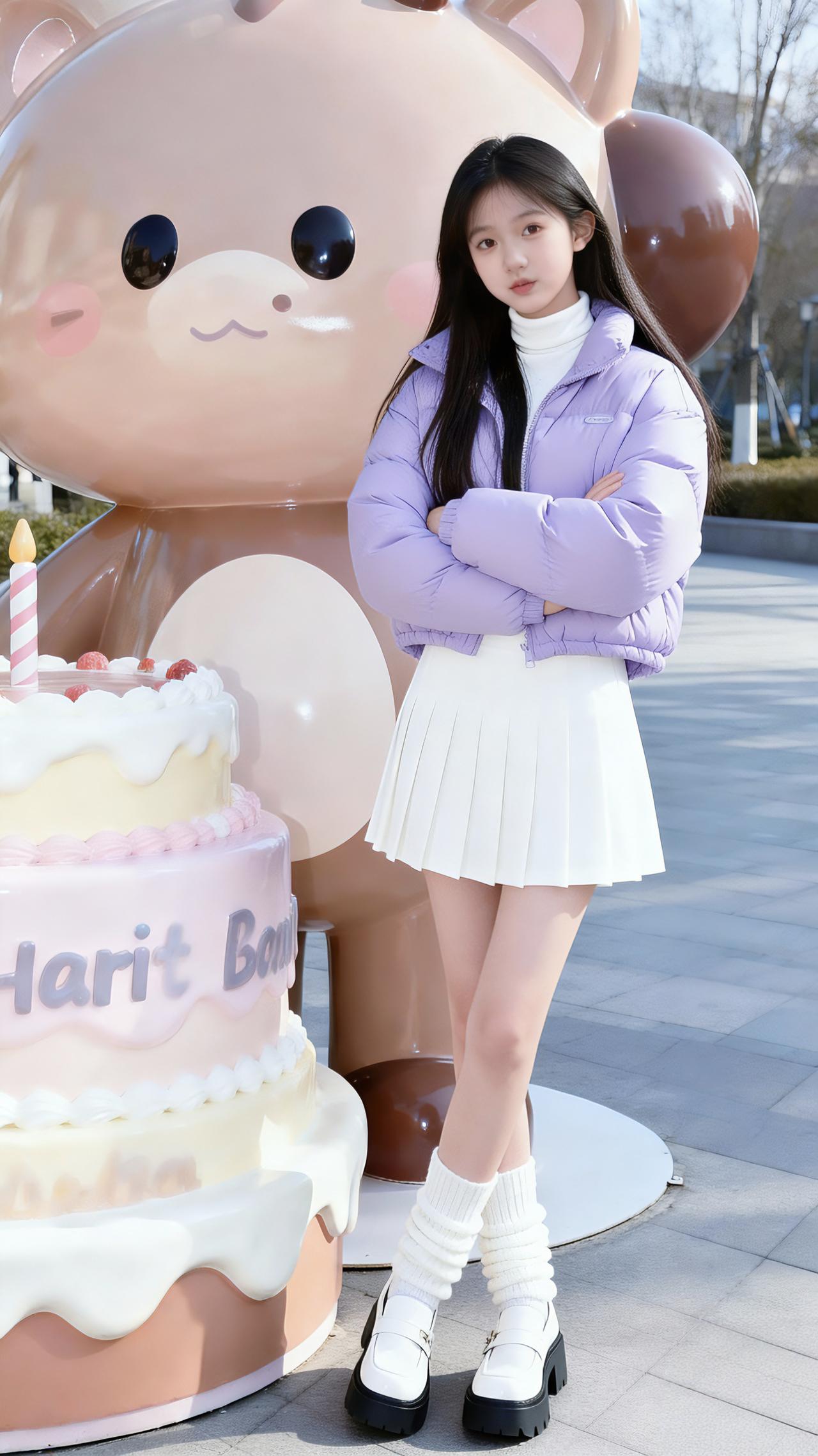 甜妹清纯甜美少女心甜系女孩