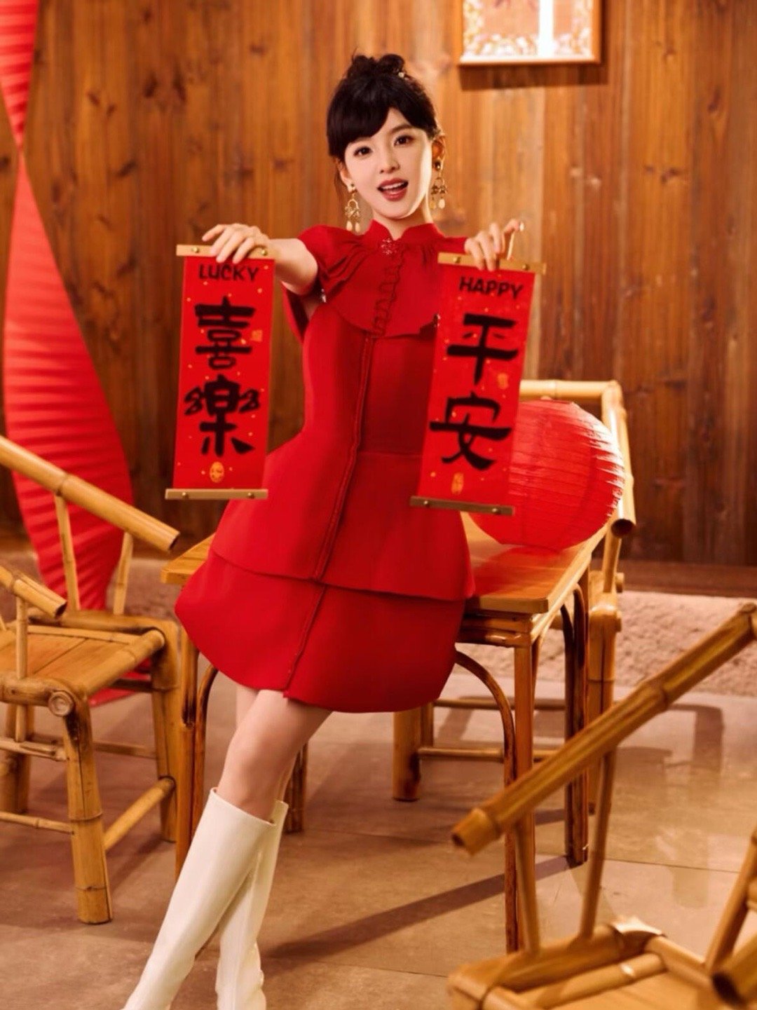 女明星新春营业大片合集！迪丽热巴白鹿章若楠鞠婧祎刘诗诗赵露思唐嫣宋