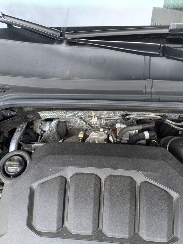 23款迈腾330豪华涡轮这是生锈了吗请问大家一下，开了一年多，这是外壳生锈了吗