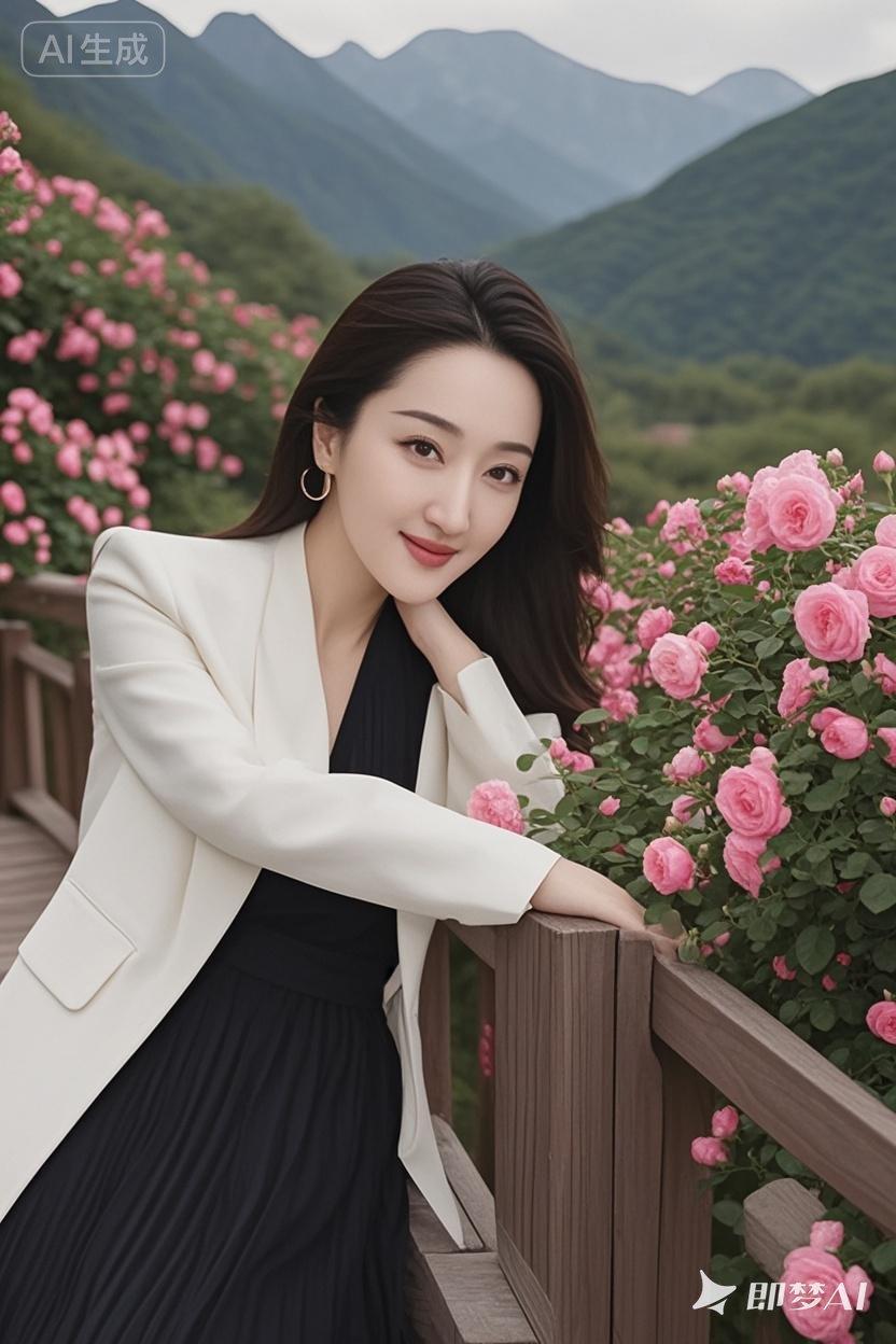 在花海中，优雅地绽放✨