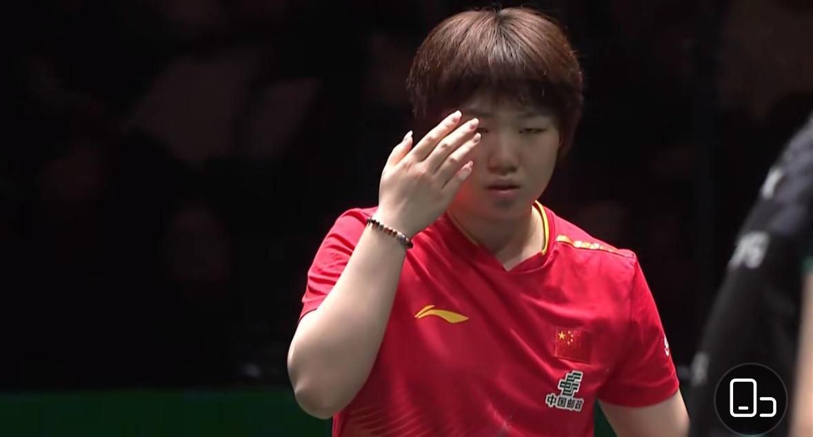 成都混团半决赛中国VS韩国蒯曼2:1金娜英蒯曼成长速度很快啊！12月7日