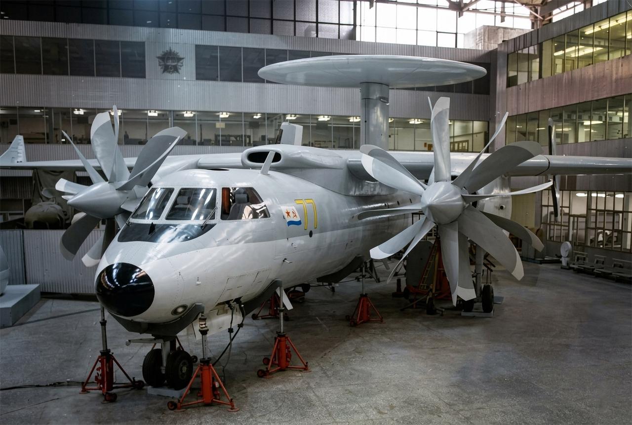 Yak-44舰载预警机