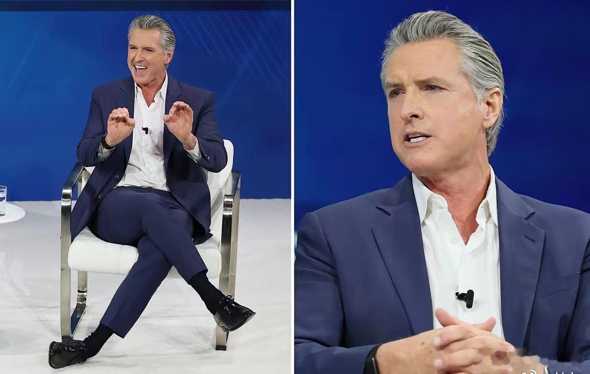 纽约邮报嘲笑了美国加州州长的坐姿，并称其为“压蛋”坐姿！（图一）加州州长办公室则