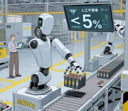 特斯拉Optimus机器人开始工厂搬砖，能搬货15公斤，连续工作8小时。虽然