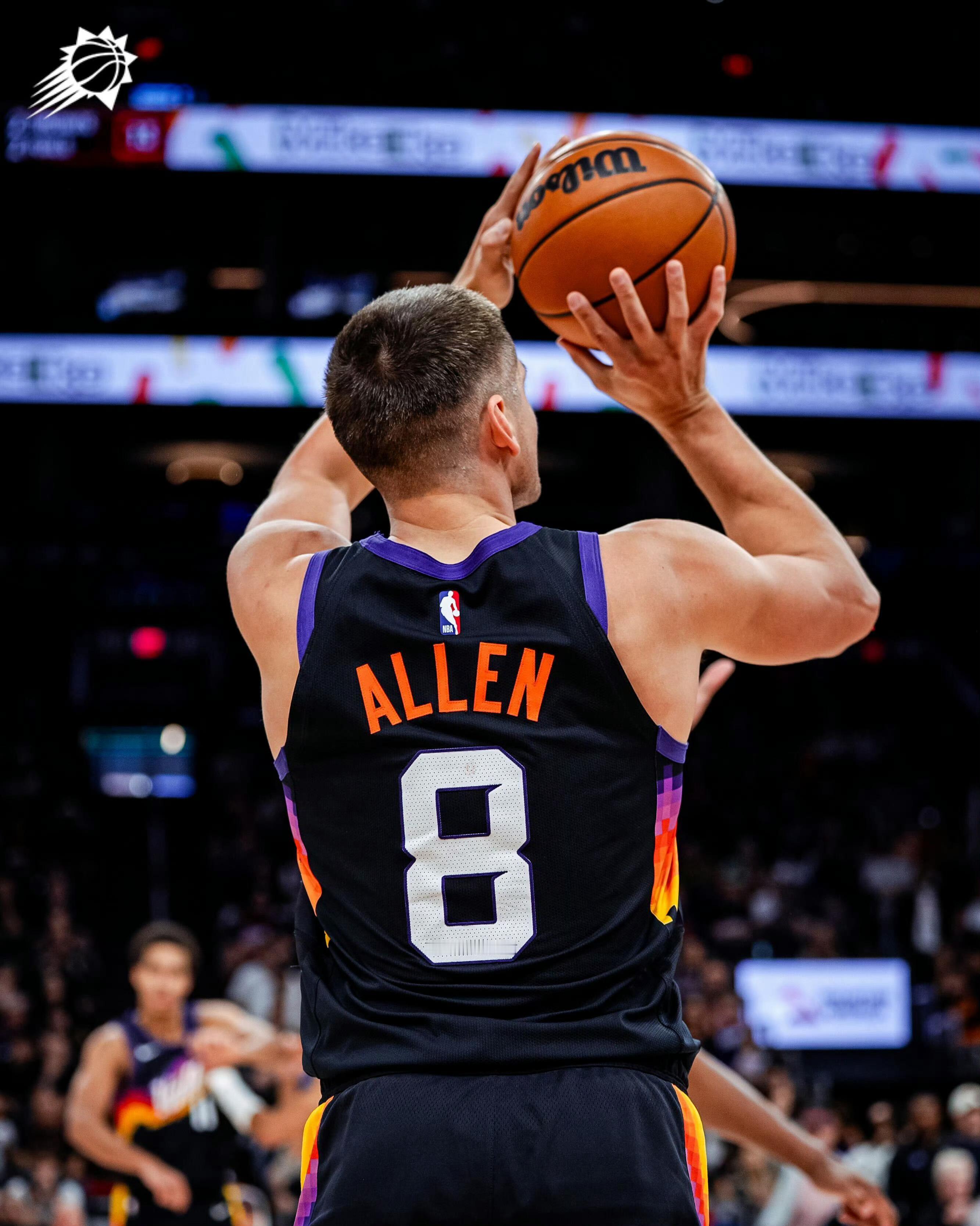 还是得靠阿伦续命了魔术vs太阳