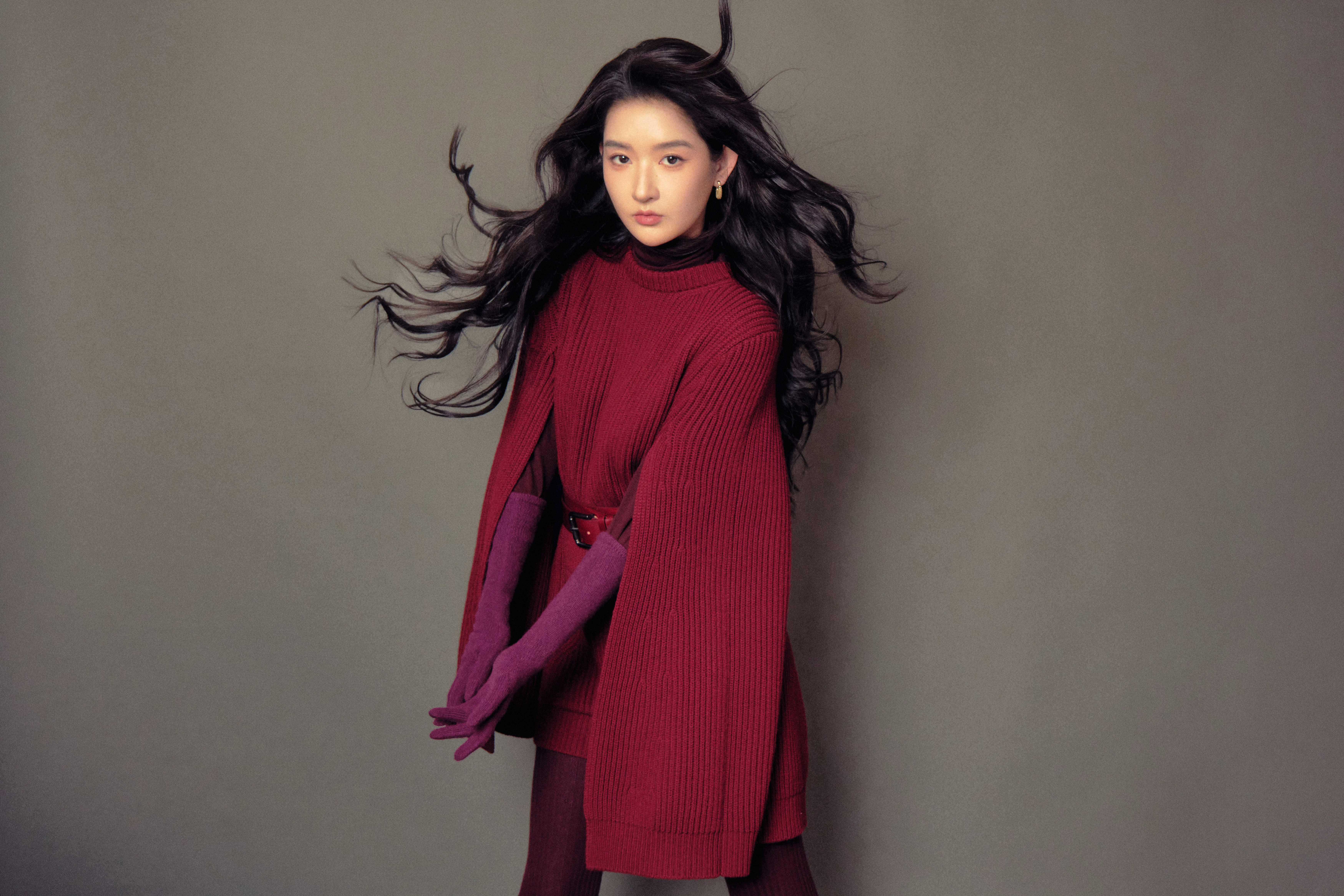 王玉雯❤️秋冬时髦look​​​